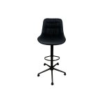 BLACK BAR STOOL